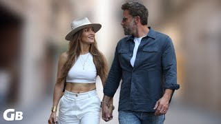 Newlyweds Jennifer Lopez & Ben Affleck continue their honeymoon doing some shopping in Milan, Italy