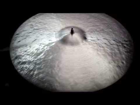 22 & 11/16ths Sledge Hammer Half Turk Ride, 2657g - Handcrafted cymbals by Craig Lauritsen