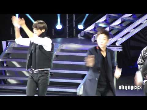 [FANCAM] 121110 BEAST leaving the stage @ SBS Super Concert in America