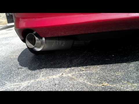 Borla XR-1 4" in/out race muffler on Supra