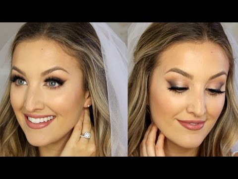 BRIDAL MAKEUP TUTORIAL | My Classic & Glam Wedding Look!