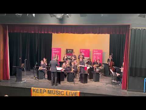 Newcastle University Jazz Orchestra performance 2023
