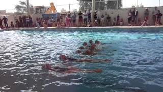 preview picture of video 'Dubai Nixen - Synchronized Swimming Show Safa Private School Dubai SYNQUATICS'