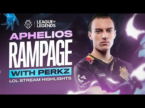 Aphelios Mid Rampage With Perkz | G2 LoL Stream Highlights