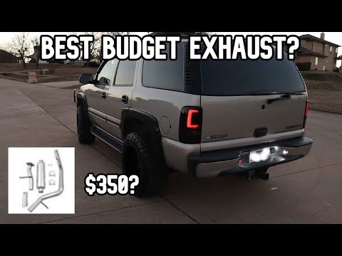 2004 Tahoe MBRP Catback Install