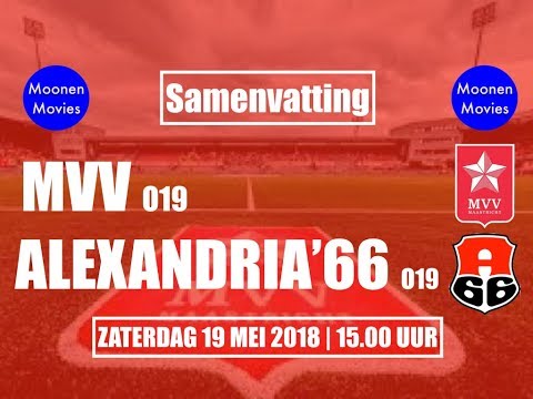 Samenvatting MVV O19-Alexandria O19 19-05-2018