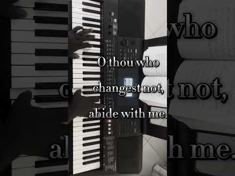 Abide with me (slow tempo) Presby Hymn (PH) 728 Methodist Hymn (MHB) 948 lyrics and piano