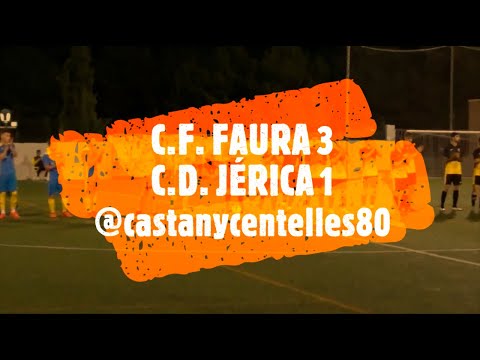 JORNADA 6. C.F. FAURA 3 - C.D. JÉRICA 1 (30-10-2022)