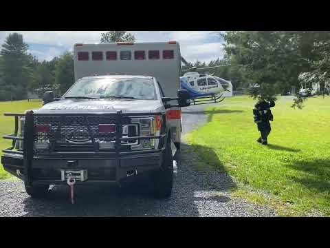 Lifeguard 10 LZ (Taking off)