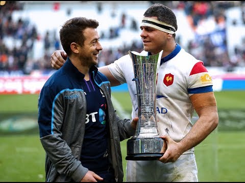 Fans sing La Marseillaise as home support celebrate at final whistle! | Guinness Six Nations