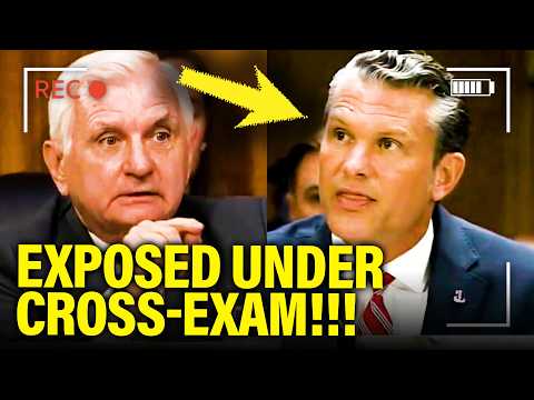 Hegseth GETS EXPOSED under CROSS-EXAM at Senate Hearing