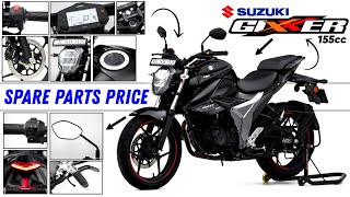 Suzuki GIXXER 150/155cc 🔴 SPARE PARTS PRICE LIST 2023 | Purchase Spare Parts ☎️ : 9893235053 #gixxer
