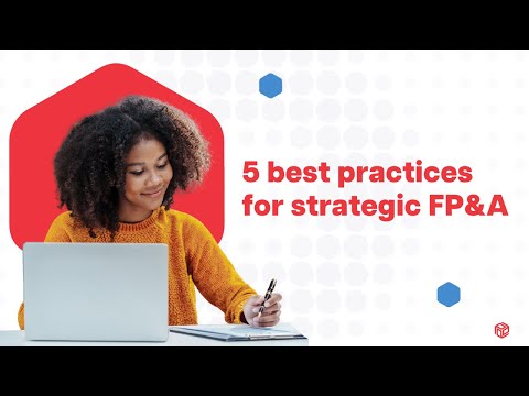 5 Best Practices for Strategic Financial Planning & Analysis | Prophix