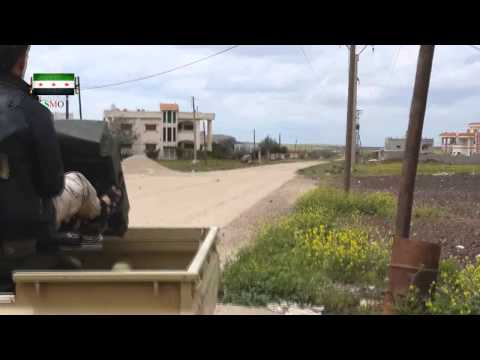 استهداف قوات النظام التي حاولت التقدم الى بلدة أم ولد في ريف درعا الشرقي من قبل لواء خالية الزيدي