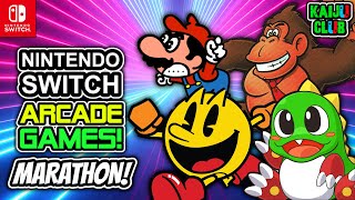 AWESOME ESHOP ARCADE GAMES For Nintendo Switch MARATHON! Retro Classics & Modern Arcade Style Games