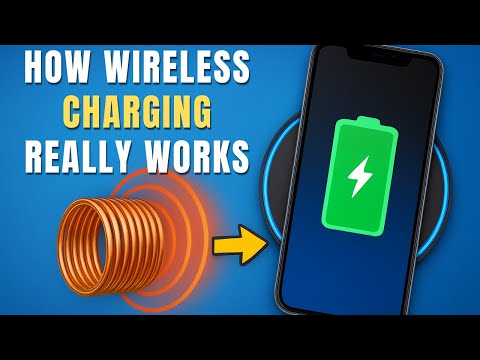 How Wireless Charging REALLY Works! (The Hidden Physics 🔋 ⚡ 🔋 )