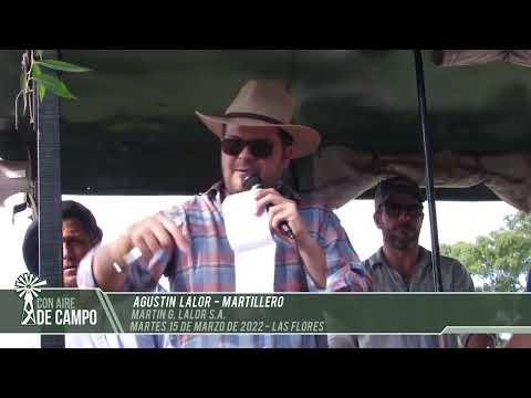 Agustín Lalor - remate 3° aniversario de Martín G. Lalor - Martes 15 de marzo de 2022 - Las Flores