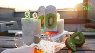 Kokos-Kiwi-Chia Eis | in 5 Minuten gemacht | auch vegan | #eiscremewoche