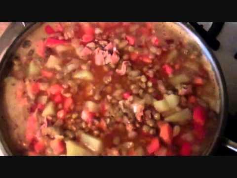 Spanish Lentils And Sausage.