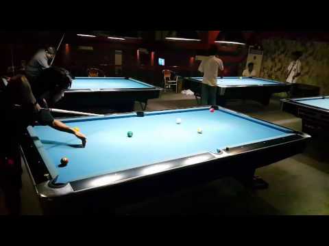 Jump shot billiard - what a shot pool
