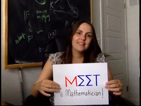 MEET a Mathematician! - Eloísa Grifo