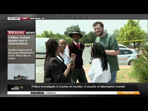 5 people shot, 2 killed at Booysens Magistrate's Court