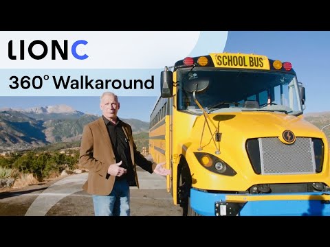 Thumbnail for LionC | Walkaround of the 100% type C electric school bus by SEAT