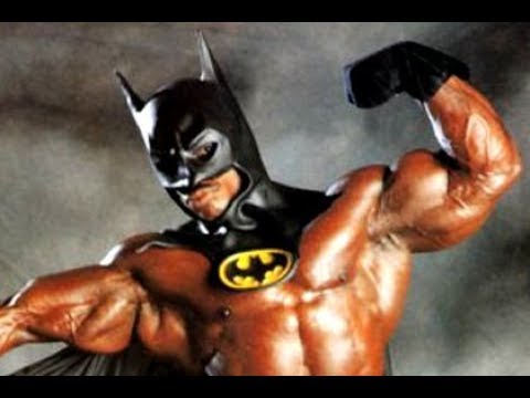 The Batman AARON BAKER Posing @ 1997 Arnold Classic