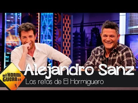 Alejandro Sanz juega con Pablo Motos a "las peleas"  - El Hormiguero 3.0