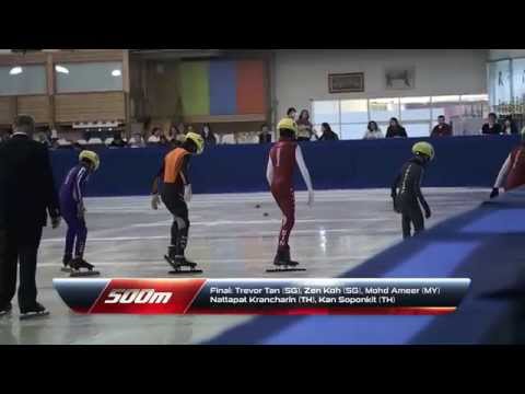 500m Final Junior D Men - 2014 S.E.A Trophy Short Track Speed Skating