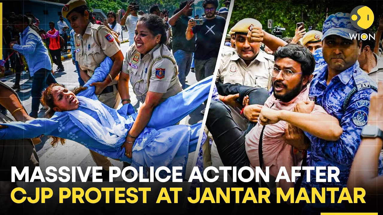 CJP Protest: Delhi Police Files 3 FIRs Over Jantar Mantar Stir Against Gyanesh Kumar |WION Originals