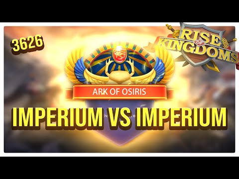 My First Imperium Ark of Osiris | 3626 vs 3615 | Rise of Kingdoms