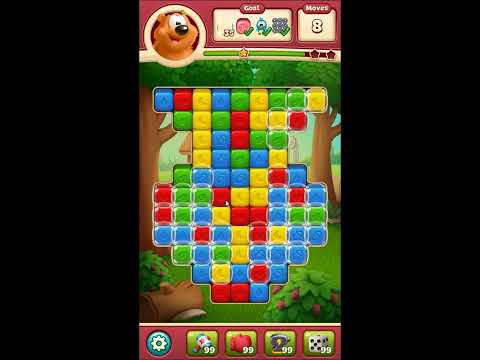 Toon Blast Level 6497 - NO BOOSTERS 🐻🐺🐱 | SKILLGAMING ✔️