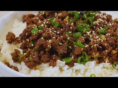 Ground Beef Bulgogi Recipe