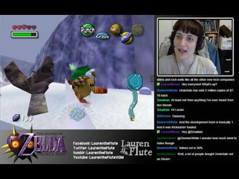 Let's play Majora's Mask BLIND! Part 9: Beating the ice temple