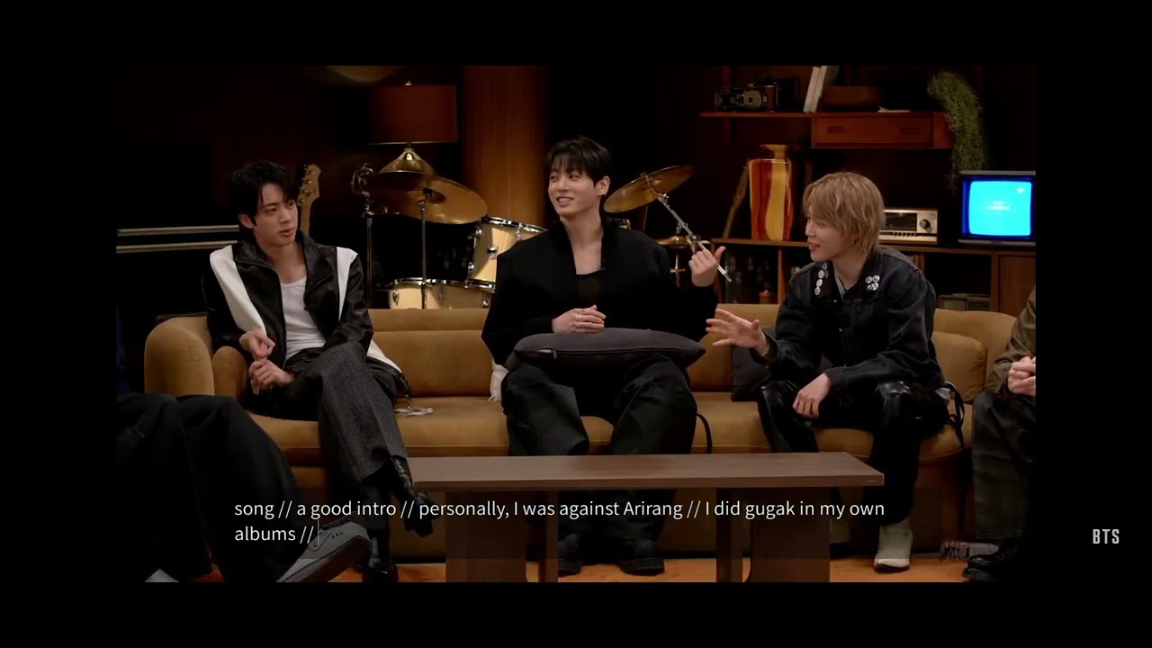 BTS talking about the 5th album title 