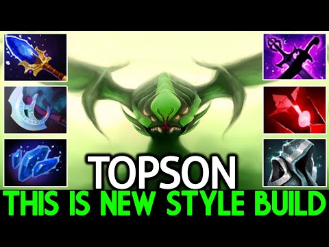 TOPSON [Viper] This is New Style Build First Item Scepter Dota 2