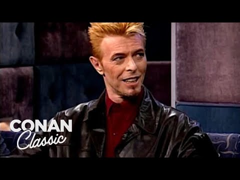 David Bowie Started Out In A Mime Troupe | Late Night with Conan O’Brien