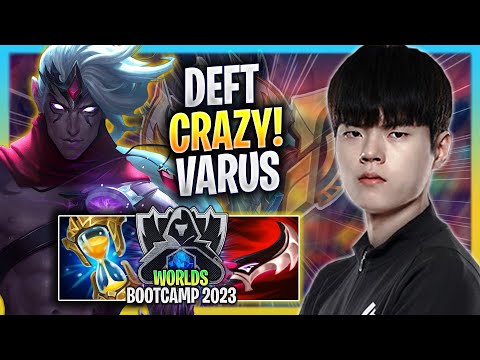 DEFT CRAZY GAME WITH VARUS! - DK Deft Plays Varus ADC vs Kalista! | Bootcamp 2023