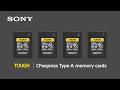 Introducing CFexpress Type A memory card CEA-G series | Sony | Accessory