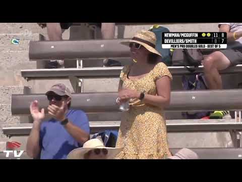 Tyson McGuffin's Perfect Around The Post Shot Pickleball Highlight - Atlanta Open Men's Doubles