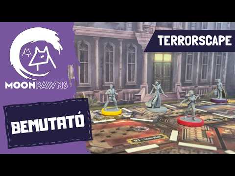 Terrorscape társasjáték bemutató | Aki bújt, aki nem…  - MOONPAWNS