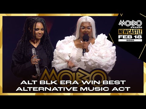 🎸 ALT BLK ERA Wins Best Alternative Music Act Award at 2025 MOBO Awards 🌟 | #MOBOAwards