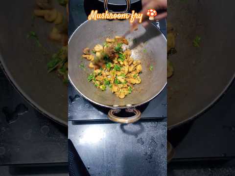 jhatpat mashroom fry 🍄#food #recipe#ytshorts shorts#ajish