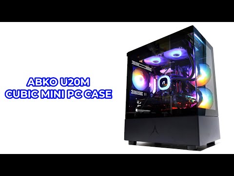 ABKO U20M CUBIC MINI PC CASE 앱코 U20M 큐빅 미니 컴퓨터 어항 케이스