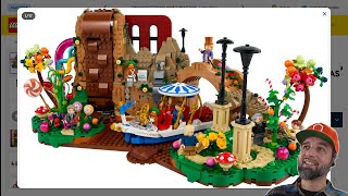 LEGO Ideas Willy Wonka & the Chocolate Factory reveal & thoughts! Gene Wilder! 21360 #NotSponsored