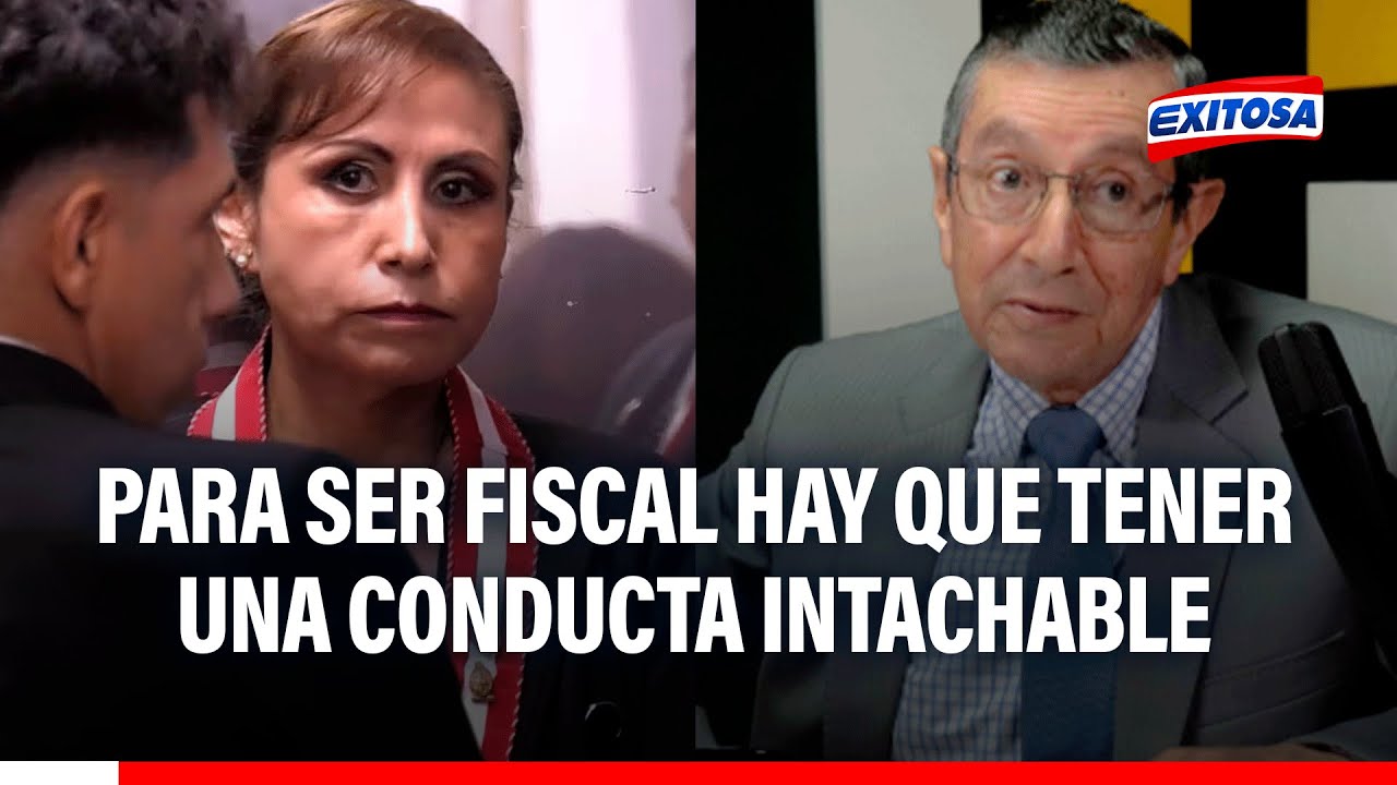 🔴🔵La ley orgánica establece que para ser fiscal hay que tener una conducta intachable, cuestiona MP