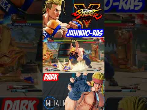 SFV CE - JUNINHO-RAS(LUKE) VS DARK(ALEX) 🌘 MeiaLua 🌘