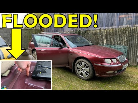 Our Rover 75 FLOODED! Project Car Update