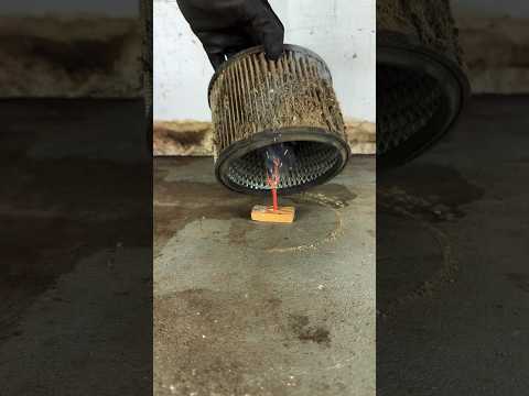 Crazy air-filter CLEANING hack